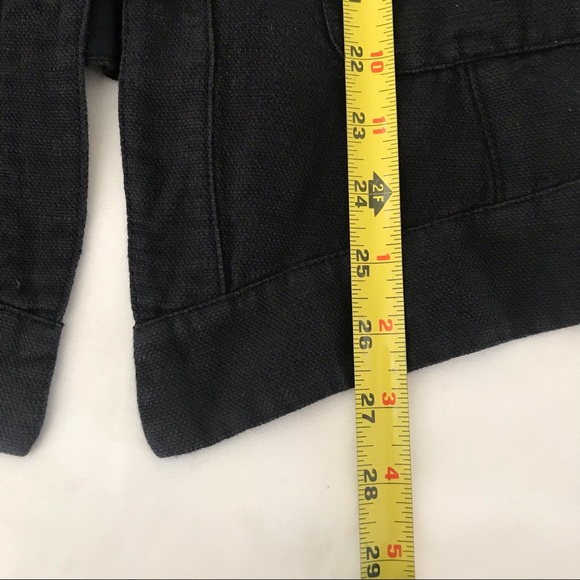 Burning Torch blazer linen silk sz S luxe details - Picture 8 of 9